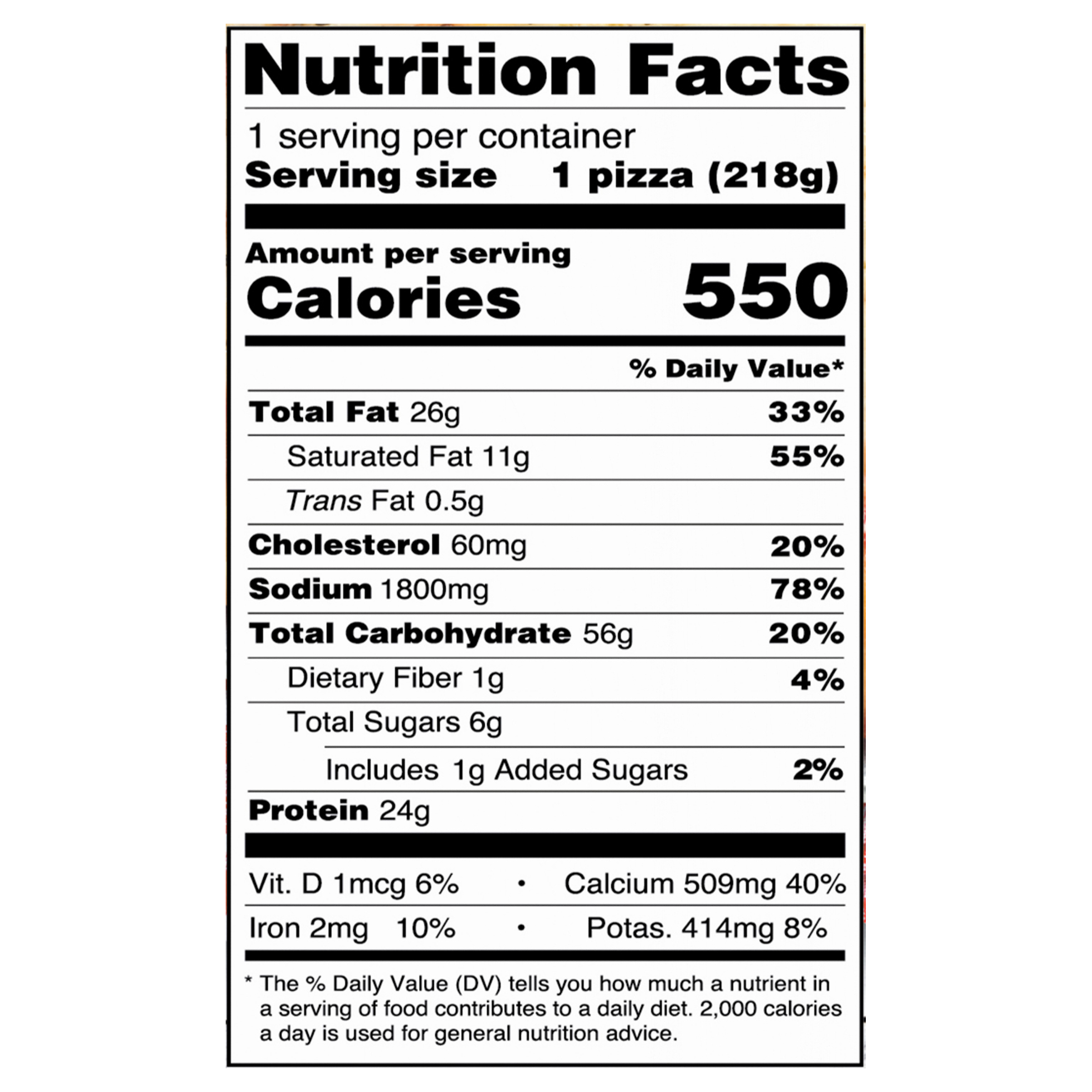 Nutrition Information